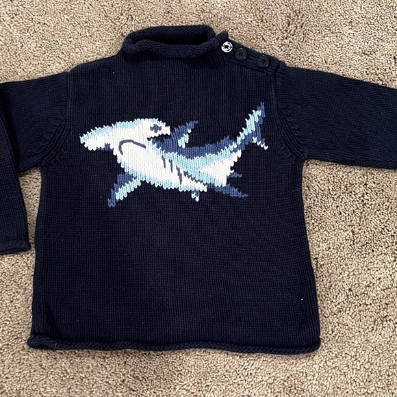 ⭐️BOGO FREE⭐️ Gap boy’s hammerhead shark cotton sweater - Picture 1 of 5